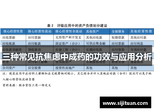 三种常见抗焦虑中成药的功效与应用分析